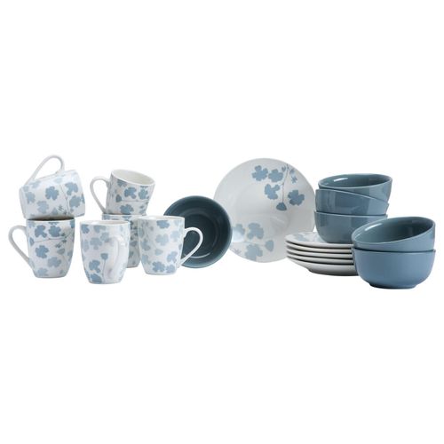 4006344427608 - Frühstücks-Geschirrset RITZENHOFF & BREKER Ida Geschirr-Sets Gr 18 tlg grau LandhausScandi-Style 4006344427608 - Frühstücks-Geschirrset RITZENHOFF & BREKER Ida Geschirr-Sets Gr 18 tlg grau LandhausScandi-Style