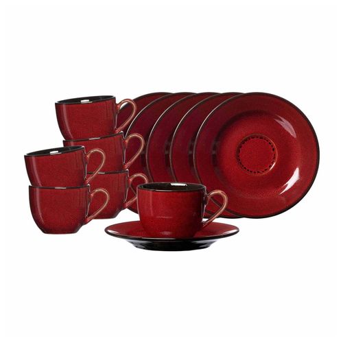4262487293375 - Espressotassen mit Untertassen Gambia 90 ml 6er Set 4262487293375 - Espressotassen mit Untertassen Gambia 90 ml 6er Set