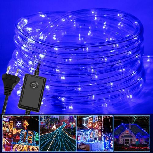 9475631450448 - Hengda - vingo led Lichterschlauch Lichterschläuche Lichtschlauch Party Außen Innen Lichterkette blau-10m