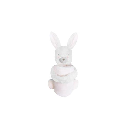 3801103021179 - Kikkaboo Babydecke 2 in 1 Geschenkset Kuscheltier 25 cm Kuscheldecke 100 x 70 cm rosa 3801103021179 - Kikkaboo Babydecke 2 in 1 Geschenkset Kuscheltier 25 cm Kuscheldecke 100 x 70 cm rosa