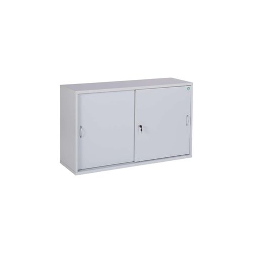 4251915402465 - CEHA Schiebetüren- und Sideboard Büroschrank Holz 120 cm Breite in Dekor grau mit 2OH 4251915402465 - CEHA Schiebetüren- und Sideboard Büroschrank Holz 120 cm Breite in Dekor grau mit 2OH