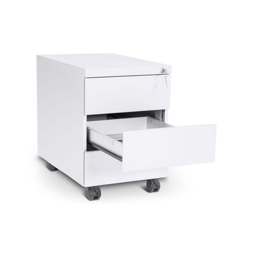 4251915407194 - CEHA Design-Rollcontainer ST390 mit 3 Schüben in signalweiß (RAL9003) 4251915407194 - CEHA Design-Rollcontainer ST390 mit 3 Schüben in signalweiß (RAL9003)