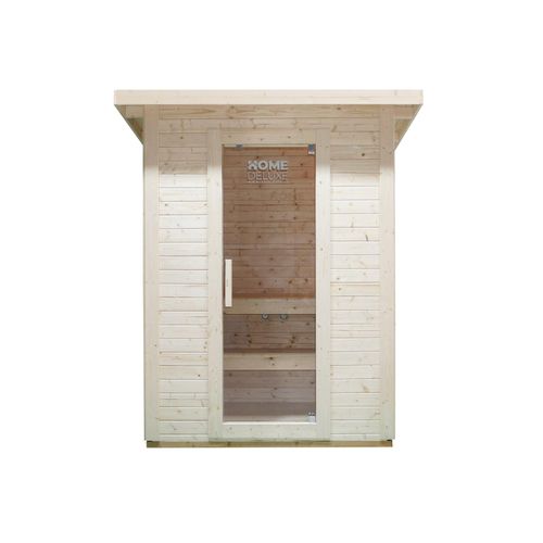 4058166244819 - HOME DELUXE - Outdoor Saunahaus TALO M - für 3 Personen Holz Fichtenholz - inkl Saunaofen und Saunazubehör I Gartensauna Außensauna Sauna 4058166244819 - HOME DELUXE - Outdoor Saunahaus TALO M - für 3 Personen Holz Fichtenholz - inkl Saunaofen und Saunazubehör I Gartensauna Außensauna Sauna