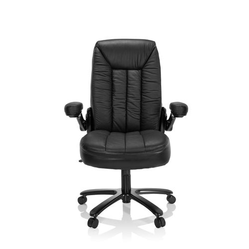 4064323017509 - XXL Drehstuhl INSTRUCTOR III Leder mit abklappbaren Armlehnen hjh OFFICE 4064323017509 - XXL Drehstuhl INSTRUCTOR III Leder mit abklappbaren Armlehnen hjh OFFICE
