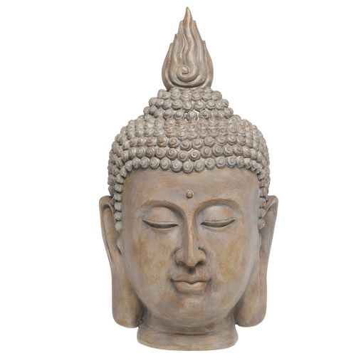 5712750385904 - Chic Antique Buddha Kopf aus Polyresin H40 L215 B22 cm 5712750385904 - Chic Antique Buddha Kopf aus Polyresin H40 L215 B22 cm