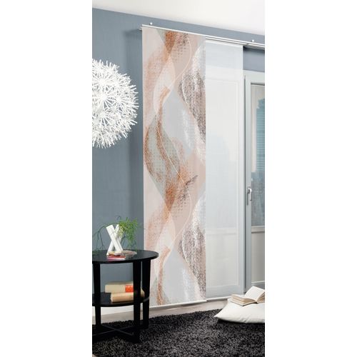 4056751413404 - Schiebegardine HOME WOHNIDEEN SCHIEBEVORHANG DEKOSTOFF DIGITALDRUCK TORRE rot B60cm H245cm Polyester Gardinen DIGITALDRUCK - INDIVIDUELL KÜRZBAR