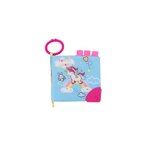3801201012093 - Kikkaboo Baby Stoffbuch Beißring C-Ring Lehrbuch bunte Zahlen Buchstaben Tiere pink 3801201012093 - Kikkaboo Baby Stoffbuch Beißring C-Ring Lehrbuch bunte Zahlen Buchstaben Tiere pink