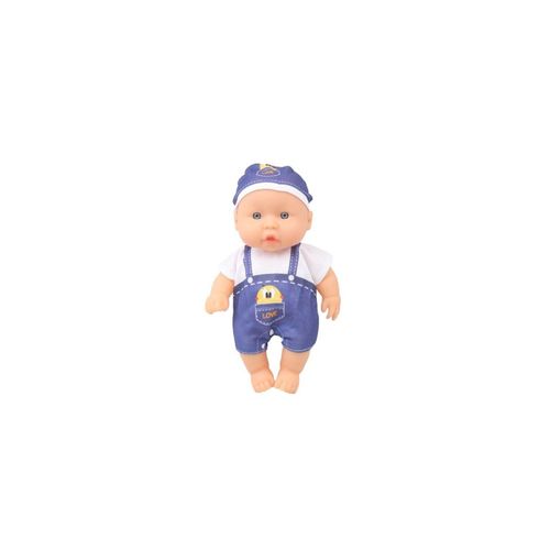 3800146223359 - Kinderpuppe 20 cm Babypuppe Spielpuppe Mütze bewegliche Arme ab 3 Jahren blau 3800146223359 - Kinderpuppe 20 cm Babypuppe Spielpuppe Mütze bewegliche Arme ab 3 Jahren blau