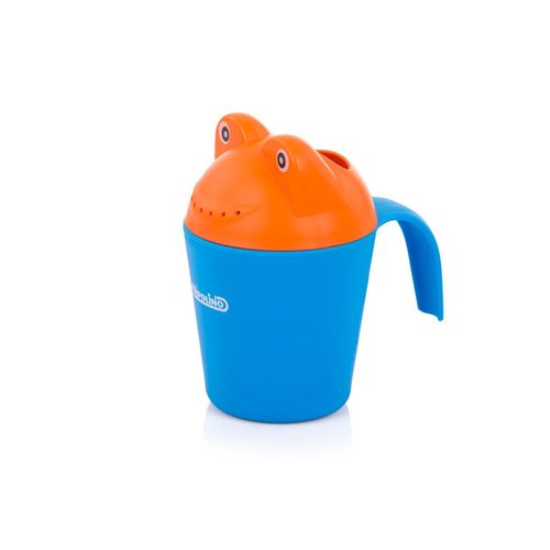 3800931045036 - Baby Badetasse Froggy weiche Kanten ergonomischer Griff ab 10 Monaten blau