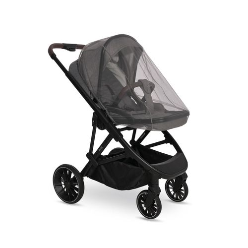 3800166106465 - Moskitonetz für Kinderwagen Buggy Insektenschutz für alle Einsitzer grau