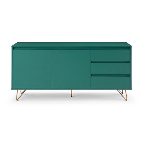 4059865184734 - Sideboard mit 2 Türen 3 Schubladen Kommode Highboard Wohnzimmerschrank Anrichte