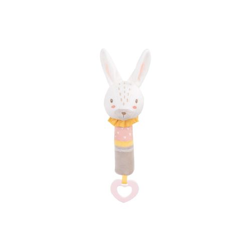 3801201013311 - Kikkaboo Baby Stofftier mit Rassel Beißring 27 cm für zuhause und unterwegs braun 3801201013311 - Kikkaboo Baby Stofftier mit Rassel Beißring 27 cm für zuhause und unterwegs braun