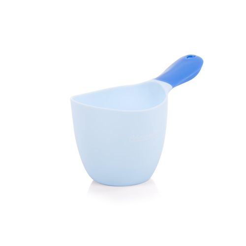 3800931045067 - Baby Badetasse Herz Badezubehör weiche Kanten ergonomischer Griff blau
