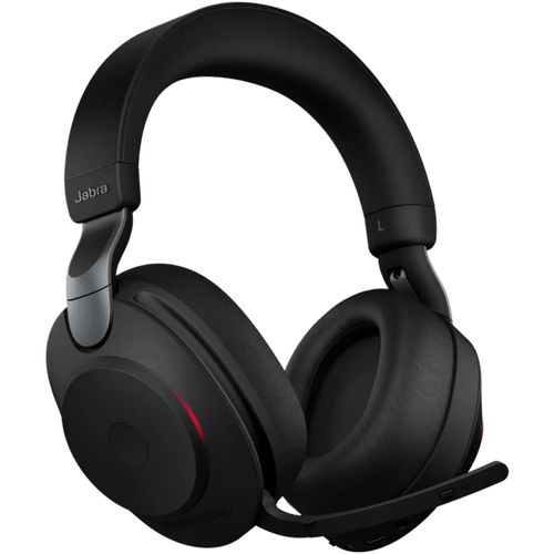 5706991023299 - Evolve2 85 MS Telefon Over Ear Headset Bluetooth® kabelgebunden Stereo Schwarz Mikrofon-Rauschunterdrückung Lautstärkeregelung Batterieladeanzeige