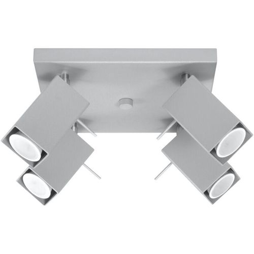 5902622429571 - Beleuchtung Merida 4 Plafond Lamp de minimalistische Deckenleuchte für Innenräume Stand de beweglicher Lampenschirm Glühbirne GU10 4 x 40 w 4 x 12 w