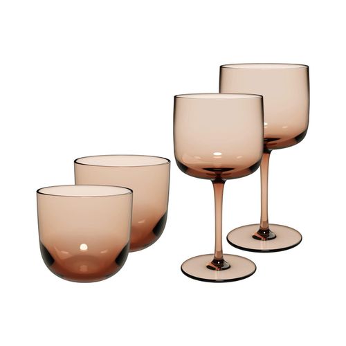 4262487290404 - like by Villeroy & Boch Wein- und Wassergläser Like Glass 4er Set
