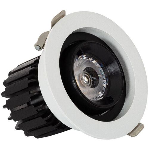 8445044071890 - Efectoled - led Downlight Einbaustrahler 7W cob Schwenkbar 360º Rund Schnitt ø 80 mm CRI90 Expert Color No Flicker No Flicker 2700K Warmweiß