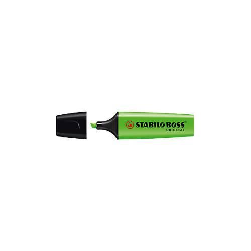 4006381215749 - Textmarker STABILO® BOSS Original Keilspitze lichtbeständig schnell trocknend grün 10 Stück