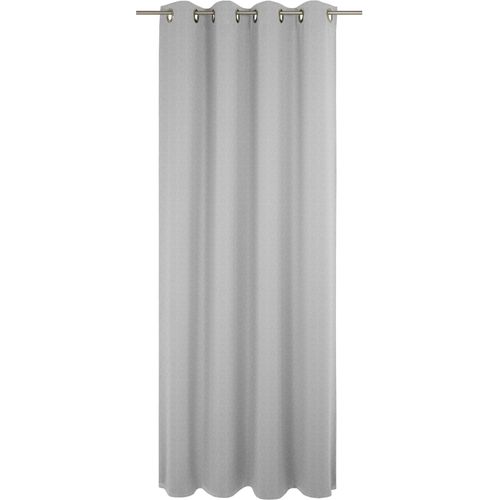 4004567436278 - Vorhang WIRTH Sunday grau (hellgrau) Gardinen 235cm Ösen 142cm Baumwolle Polyester nach Maß B142cm H235cm 4004567436278 - Vorhang WIRTH Sunday grau (hellgrau) Gardinen 235cm Ösen 142cm Baumwolle Polyester nach Maß B142cm H235cm