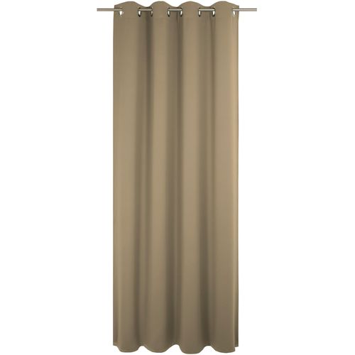 4004567422363 - Vorhang WIRTH Dim out grau (taupe) Gardinen 365cm Ösen 142cm Polyester nach Maß B142cm H365cm 4004567422363 - Vorhang WIRTH Dim out grau (taupe) Gardinen 365cm Ösen 142cm Polyester nach Maß B142cm H365cm