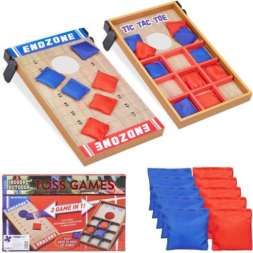4052025227951 - Relaxdays - Wurfspiel 2 in 1 Cornhole & Tic Tac Toe 10 Bean Bags Geschicklichkeitsspiel Indoor & Outdoor mehrfarbig 4052025227951 - Relaxdays - Wurfspiel 2 in 1 Cornhole & Tic Tac Toe 10 Bean Bags Geschicklichkeitsspiel Indoor & Outdoor mehrfarbig