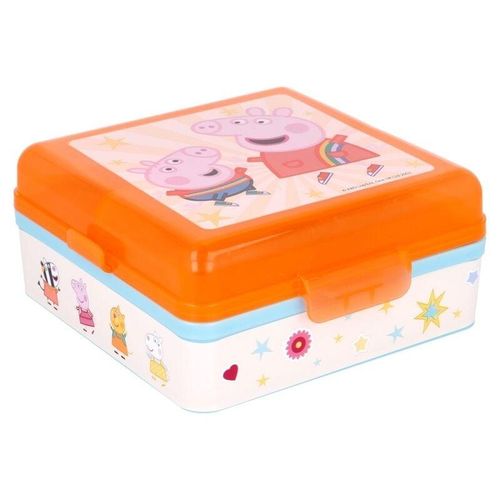 8412497412938 - Peppa Pig – Quadratische Lunchbox Peppa Pig