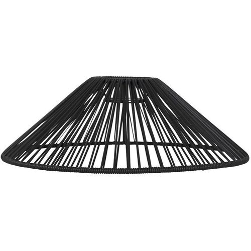 7391482046871 - Lampenschirm Vide Rattan Schwarz E27 Außenbereich ⌀ 38 cm - Star Trading