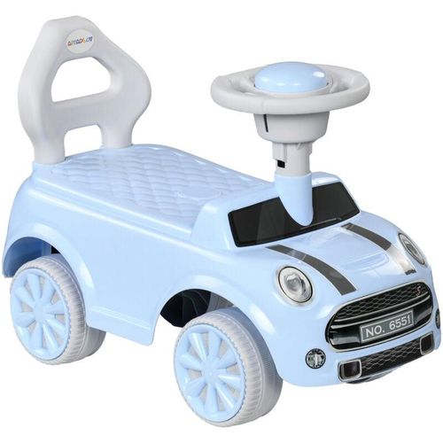 4255633580009 - Aiyaplay - Kinder Rutschauto Kinderfahrzeug mit Lenkrad Hupe Kinderauto Rutscherfahrzeug mit Kippschutz Rutscher für Kinder Hellblau 53 x 25 x