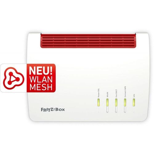 4023125027840 - FRITZ!Box 7590 WLAN Router mit Modem Integriertes Modem VDSL ADSL 24 GHz 5 GHz 2533 MBit s