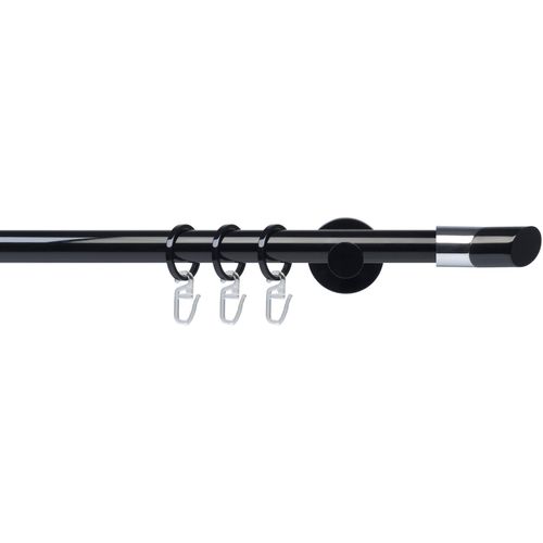 4016318371998 - Gardinenstange Fertigstilgarnitur 20 mm Piano Gibraltar Gardinenstangen Gr L 120 cm Ø 2 mm 1 St 1 läufig schwarz Gardinenstange Gardinenstangen Wandmontage Komplett 4016318371998 - Gardinenstange Fertigstilgarnitur 20 mm Piano Gibraltar Gardinenstangen Gr L 120 cm Ø 2 mm 1 St 1 läufig schwarz Gardinenstange Gardinenstangen Wandmontage Komplett