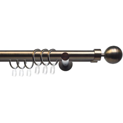 4016318375484 - Gardinenstange CELKUGEL01SG2L Gardinenstangen Gr L 200 cm Ø 25 mm 2 läufig braun (bronzefarben) Gardinenstangen 2-läufig im Fixmaß Ø 2520 mm 4016318375484 - Gardinenstange CELKUGEL01SG2L Gardinenstangen Gr L 200 cm Ø 25 mm 2 läufig braun (bronzefarben) Gardinenstangen 2-läufig im Fixmaß Ø 2520 mm
