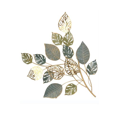 4046884075600 - Möbel Direkt Online - Große Wanddeko Zweig mit vielen Blättern gürn