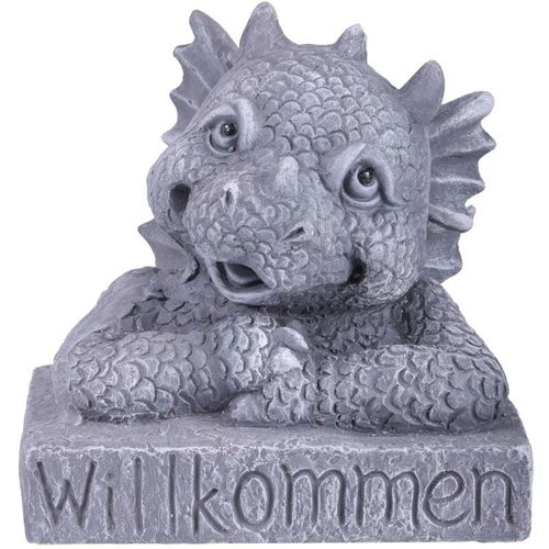 4041908136978 - Gartenfigur Drache Figur Skulptur Gartendeko Garten Terrasse Deko Staue