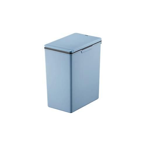 8713631195725 - EKO Abfalleimer Morandi Touch platzsparend Touch Bar-Mechanismus Kunststoff B 206 x T 325 x H 400 mm 20 Liter blau