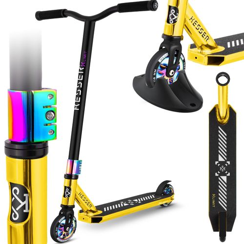 4260692717853 - KESSER® Stunt Scooter X-Limit-Pro 360° Lenkung Funscooter Stuntscooter mit Ständer ABEC 9 Kugellagern 110 mm PU Räder Kickscooter Tretroller Cityroller Trick Roller für Kinder Erwachsene 4260692717853 - KESSER® Stunt Scooter X-Limit-Pro 360° Lenkung Funscooter Stuntscooter mit Ständer ABEC 9 Kugellagern 110 mm PU Räder Kickscooter Tretroller Cityroller Trick Roller für Kinder Erwachsene