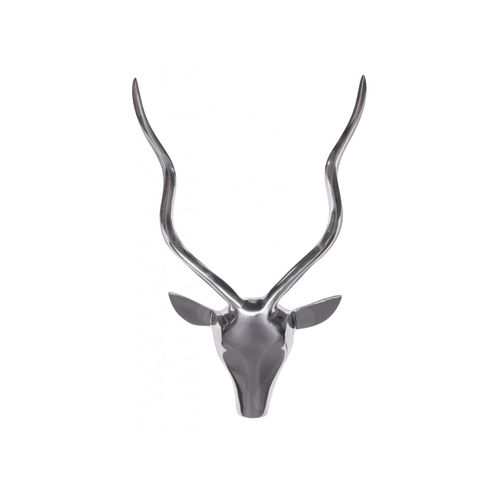 4251757702785 - Finebuy - Deko Hirschgeweih s Aluminium Wanddeko Landhausstil Silber Metall modern Design Hirschkopf Landhaus Geweih Wand groß Wohndeko Hirsch 4251757702785 - Finebuy - Deko Hirschgeweih s Aluminium Wanddeko Landhausstil Silber Metall modern Design Hirschkopf Landhaus Geweih Wand groß Wohndeko Hirsch