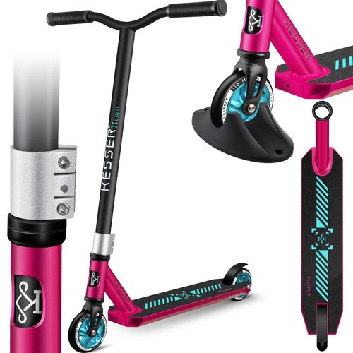 4260692717815 - KESSER® Stunt Scooter X-Limit-Pro 360° Lenkung Funscooter Stuntscooter mit Ständer ABEC 9 Kugellagern 110 mm PU Räder Kickscooter Tretroller Cityroller Trick Roller für Kinder Erwachsene 4260692717815 - KESSER® Stunt Scooter X-Limit-Pro 360° Lenkung Funscooter Stuntscooter mit Ständer ABEC 9 Kugellagern 110 mm PU Räder Kickscooter Tretroller Cityroller Trick Roller für Kinder Erwachsene
