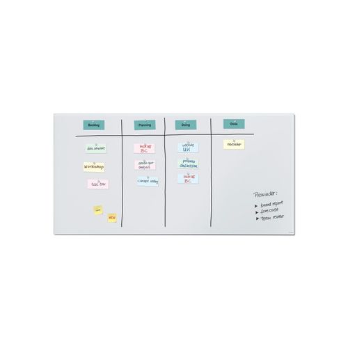 4059865550416 - SIGEL GL525 Glas Whiteboard Artverum 200x100cm weiß matt Magnettafel 4059865550416 - SIGEL GL525 Glas Whiteboard Artverum 200x100cm weiß matt Magnettafel