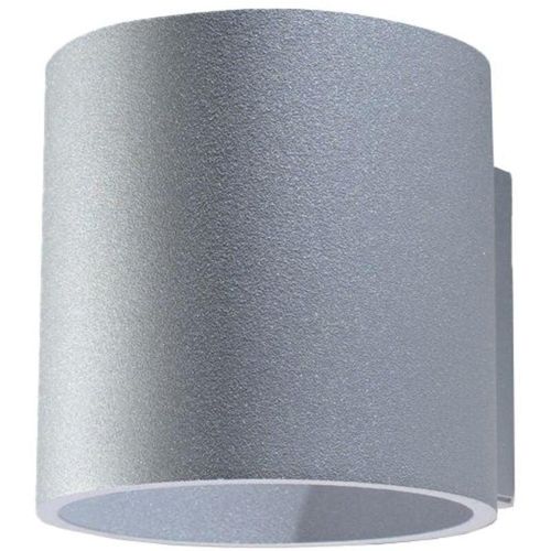 5902622425047 - SL0049 Wandleuchte orbis 1 Up & Downlight grau l 10 b 12 h 10 Fassung G9 dimmbar - Sollux