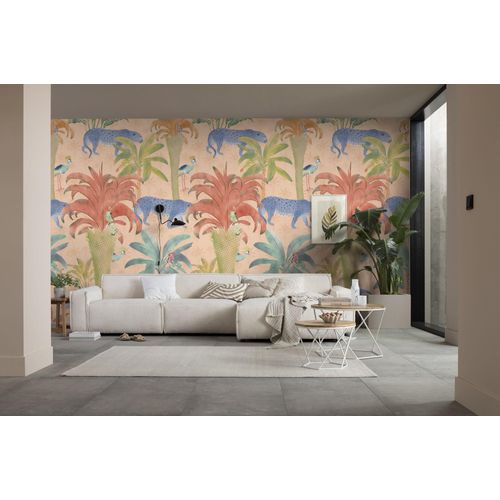 4055065200830 - Fototapete KOMAR Digitaldruck Vlies - Safari Pattern - Größe 300 x 250 cm bunt Rollen Vlies Tapeten Wohnzimmer Schlafzimmer 4055065200830 - Fototapete KOMAR Digitaldruck Vlies - Safari Pattern - Größe 300 x 250 cm bunt Rollen Vlies Tapeten Wohnzimmer Schlafzimmer