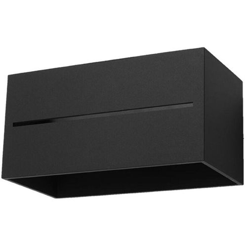 5903282705296 - SL0530 Wandleuchte lobo maxi schwarz l 20 b 10 h 12 Fassung G9 dimmbar - Sollux