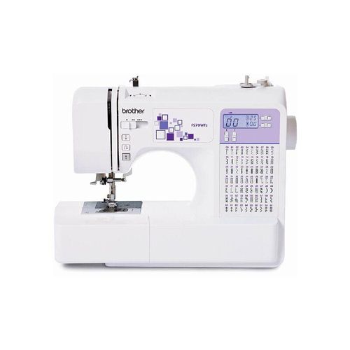 4977766808385 - FS70WTx Patchwork-Nähmaschine mit Sewing Machine Metall Weiß Lila Full-size Nähmaschine + Anschiebetisch - Brother