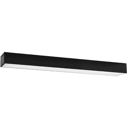 5903282714939 - Integrated LED 65cm Linear Flush Light Black 3000K Integriertes LED 65cm Lineares Einbaulicht Schwarz 3000K