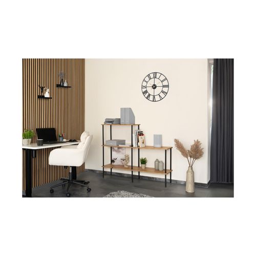 4058166301116 - HOME DELUXE Regal INDU Oiled Oak 140 x 35 x 110 cm - versch Ausführungen 4058166301116 - HOME DELUXE Regal INDU Oiled Oak 140 x 35 x 110 cm - versch Ausführungen