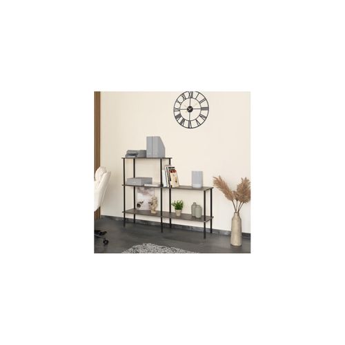 4058166301123 - HOME DELUXE Regal INDU Dark Oak 140 x 35 x 110 cm - versch Ausführungen 4058166301123 - HOME DELUXE Regal INDU Dark Oak 140 x 35 x 110 cm - versch Ausführungen