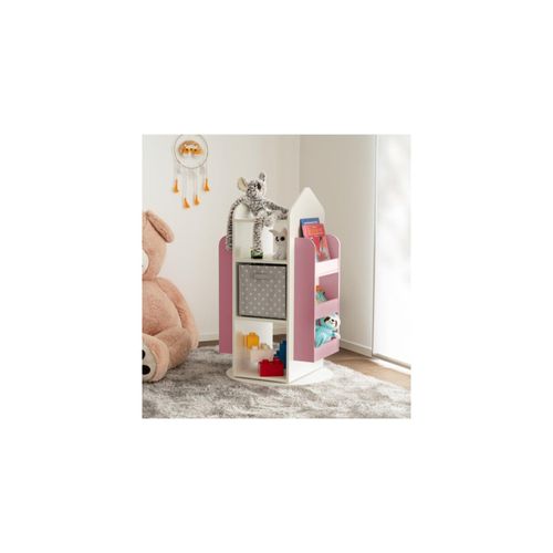 4058166269706 - HOME DELUXE Kinderregal drehbar JUNA Pink - versch Ausführungen