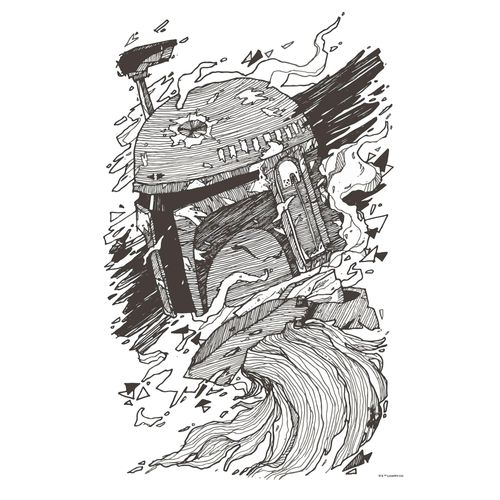 4055065190889 - KOMAR Wandbild Star Wars Boba Fett Drawing Bilder Kinderzimmer Schlafzimmer Wohnzimmer Gr B H 50 cm x 70 cm Kunstdruck-Bild-Poster-Wandbild 1 St bunt Kunstdrucke 4055065190889 - KOMAR Wandbild Star Wars Boba Fett Drawing Bilder Kinderzimmer Schlafzimmer Wohnzimmer Gr B H 50 cm x 70 cm Kunstdruck-Bild-Poster-Wandbild 1 St bunt Kunstdrucke