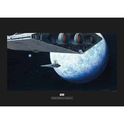 4055065164187 - Bild »Star Wars Classic RMQ Hoth Orbit« Star Wars (1 St) Wandbild zur Dekoration im Kinderzimmer - ohne Rahmen