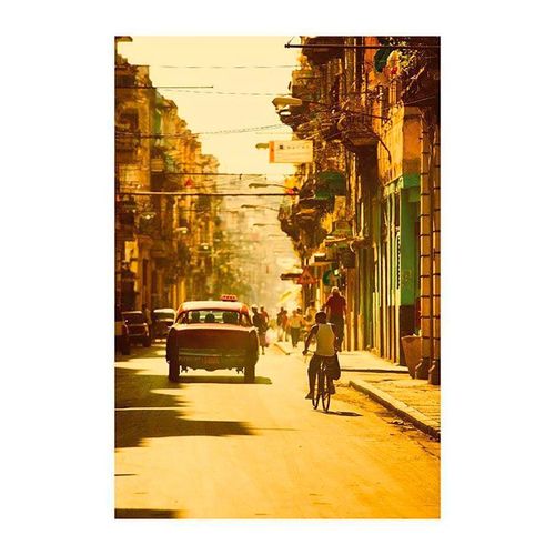 4055065155123 - KOMAR Poster Cuba Streets Bilder Kinderzimmer Schlafzimmer Wohnzimmer Gr B H 50 cm x 70 cm Städte 1 St bunt Poster