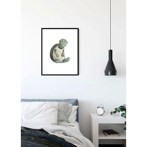 4055065154553 - KOMAR Poster Cute Animal Turtle Bilder Kinderzimmer Schlafzimmer Wohnzimmer Gr B H 50 cm x 70 cm Schildkröten 1 St grün Poster 4055065154553 - KOMAR Poster Cute Animal Turtle Bilder Kinderzimmer Schlafzimmer Wohnzimmer Gr B H 50 cm x 70 cm Schildkröten 1 St grün Poster